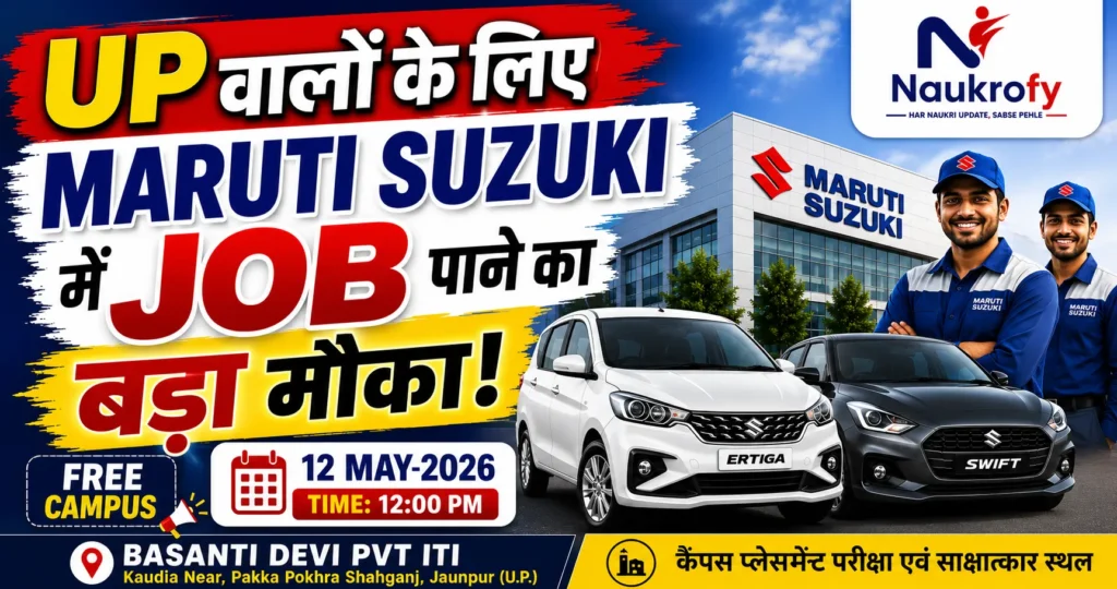Maruti Suzuki Jaunpur Campus Placement 2026