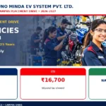 UNO Minda EV System Recruitment 2026: 100 Campus Placement Vacancies