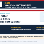 ISGEC Walk-in Interview 2026